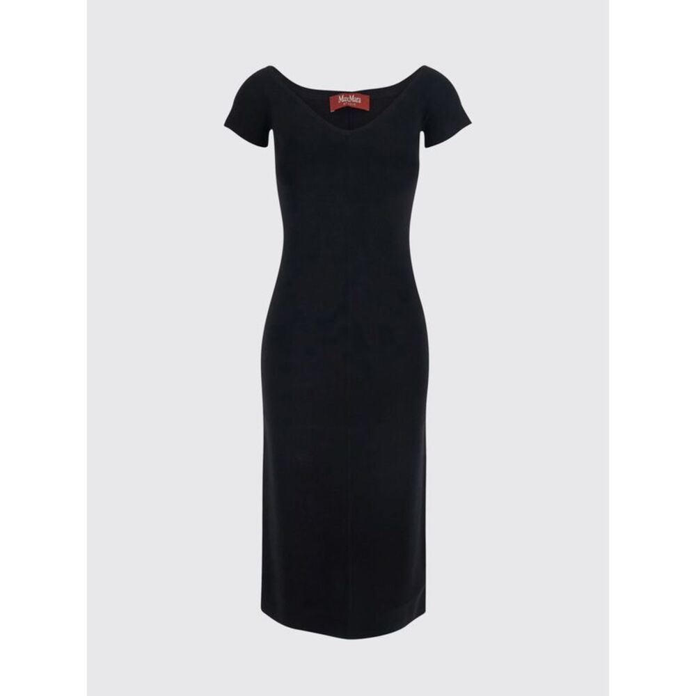 Max Mara Studio Dress Woman Black